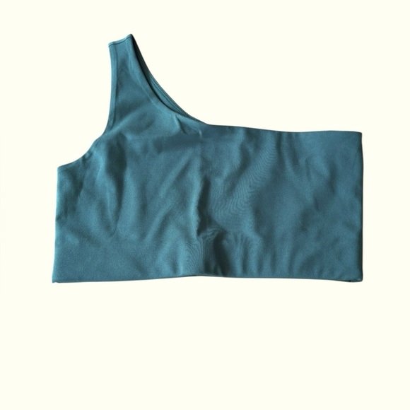 Girlfriend Collective Bianca One Shoulder Bra NWT, Size Medium - Picture 4 of 8